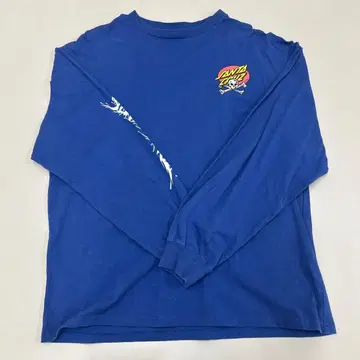 파란색 긴팔 셔츠 SANTA CRUZ 산타크루즈