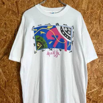 90s Henri Matisse 빈티지 T셔츠 XL