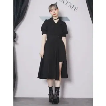 EATME 더블 버튼 원피스