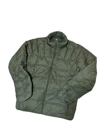 유니클로 울트라 라이트 다운 자켓 카키 남성용 L