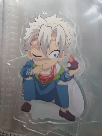 귀멸의 칼날 시나즈가와 사네미 스트로베리 페스티벌 아크릴 스탠드