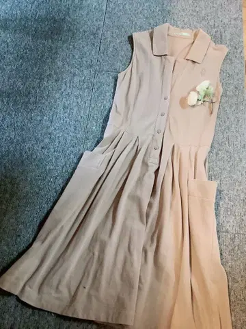 폭시 40 원피스 브라운