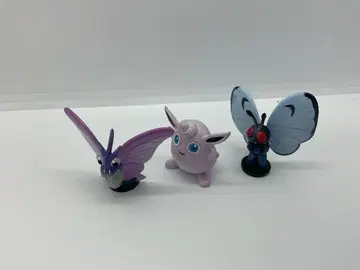 포켓몬 버터플 & 푸린 피규어 3개 세트