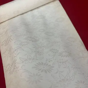 화이트 성지 기모노 옷감 미사용품