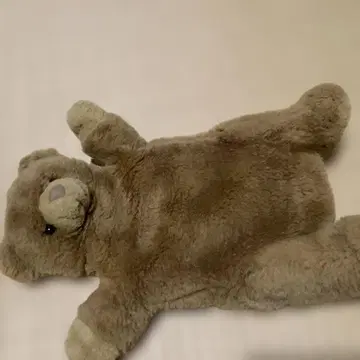 브라운 곰 모양 봉제 인형 핫팩 커버