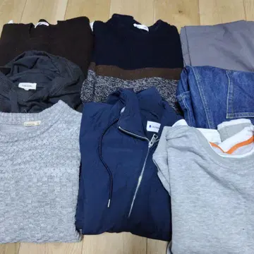 GLOBAL WORK 남성용 묶음 판매 8벌 중학생 고등학생 남아