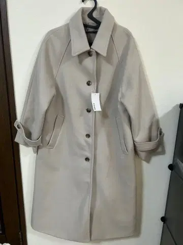 여성용 시마무라 아우터 롱 코트 M 사이즈