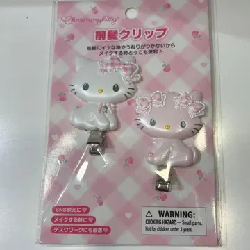산리오 sanrio 챠미 키티 허니 큐트 키티 앞머리 클립
