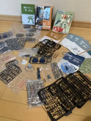 프라모델 HCM Pro 제08MS 소대 외 부품 여러가지 자쿠 ZAKU