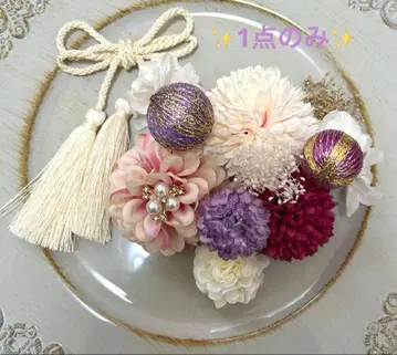 재판매 없음! 성인식, 졸업식, 시치고산 사전 촬영용 머리 장식