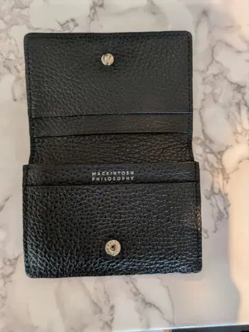 MACINTOSH PHILOSOPHY 명함지갑 블랙