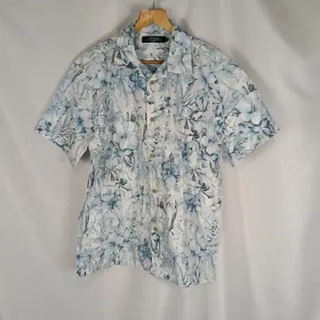 Thruxton 스라크톤 알로하 셔츠 LL 올 패턴 보타니컬 B4048