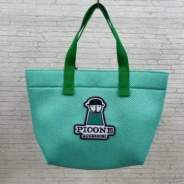 PICONE 메쉬 토트백 민트 그린