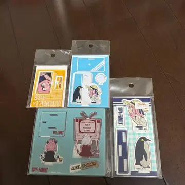 SPY x FAMILY 아크릴 스탠드 4점
