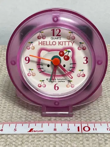 99년 헬로키티 체리 알람 시계 레트로