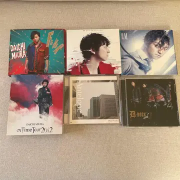 DAICHI MIURA DVD 포함 앨범 5장 + CD 1장