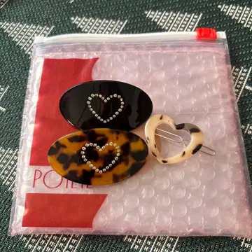 potete 하트 바레타 헤어핀 3종 세트