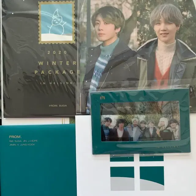 방탄소년단 bts 2020 윈터패키지 윈패 미사용 민윤기 슈가 헬싱키