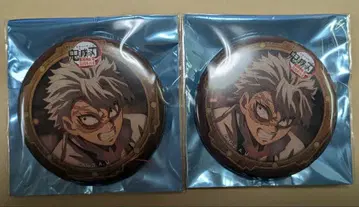 귀멸의 칼날 무한성편 캔뱃지 시나즈가와 사네미 2개