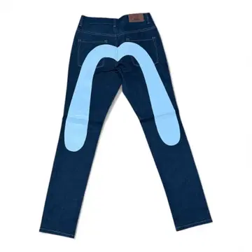 Evisu White Big Hills Slim Fit 데님 W30