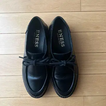 [ 거의 새상품 ] ENESS / 에네스 / 치로리안 슈즈 블랙 36