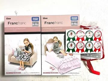 [ 새상품 미개봉 ] Francfranc 콜라보 리카짱 크리스마스 기프트
