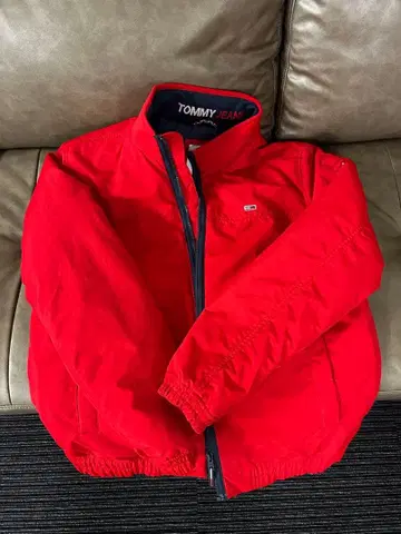 TOMMY JEANS 다운 자켓 XL 레드