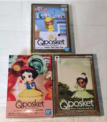Qposket petit Disney 허니 레몬 백설공주 티아나 세트