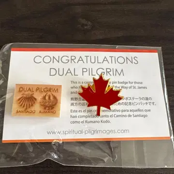 오사카 간사이 만박 캐나다관 핀 배지 세트 2점 캐나다