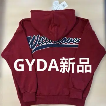 GYDA 상의 후드티 택 포함 새상품 보르도 색상