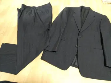 다크 그레이 스트라이프 비즈니스 정장 세트 BB6