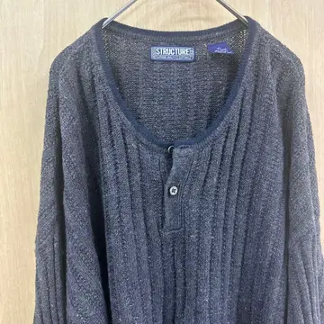 STRUCTURE 리브 스웨터 XL 스트럭처 라미