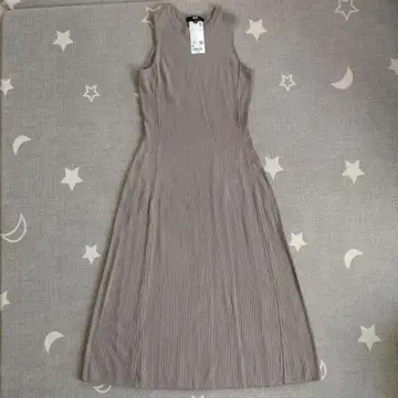 [ 유니클로 ] 코튼 블렌드 니트 원피스 (기장 짧음) S