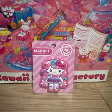 산리오 하라주쿠점 한정판 마그넷 키티