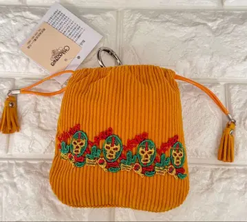 치카자와 레이스 포켓 에코백 [ 복면 레슬러 ] 완판템 미사용 새상품