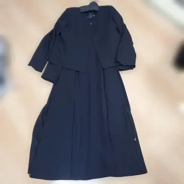 SOFFIO 블랙 긴팔 원피스 수트 42 겉옷 nefeltiti