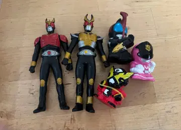 가면라이더 피규어 6체 세트