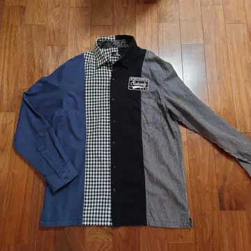 Subciety 패치워크 셔츠 XL