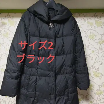 JUSGLITTY 저스길리티 블랙 다운 사이즈 2