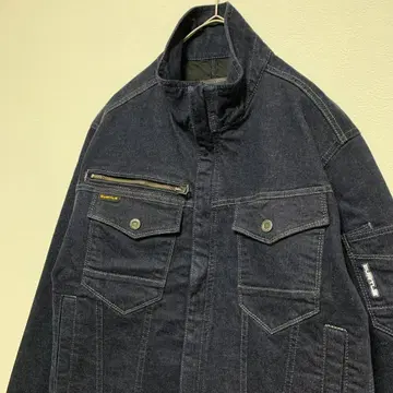 BURTLE 바틀 5521 데님 자켓 M 사이즈 인디고 블루