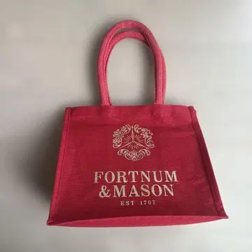포트넘&메이슨 주트 백 빨간색