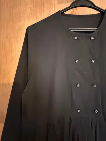 코튼하우스아야 롱 원피스 블랙