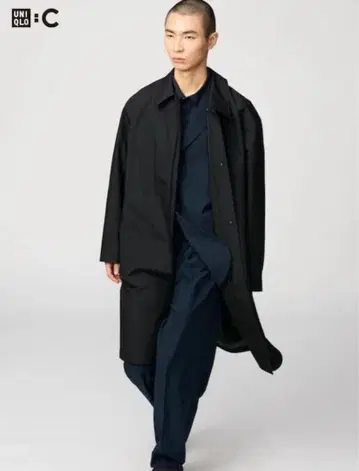 [ 완판템 ] UNIQLO C 블록 테크 스텐카라 코트 M