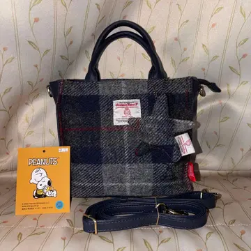 스누피 시마무라 x 해리스 트위드 2WAY 백 미사용품