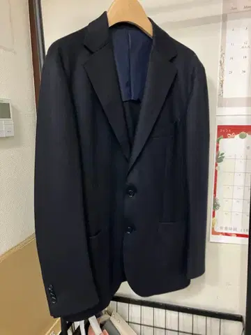 UNITED ARROWS 네이비 테일러드 자켓