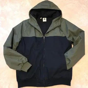 ELEMENT 올리브 그린/블랙 마운틴 후드티