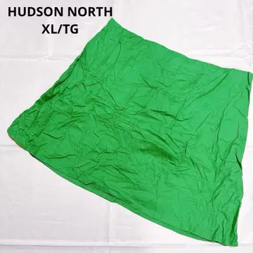 [새상품급] HUDSONNORTH 플레어 스커트 XL/TG 그린