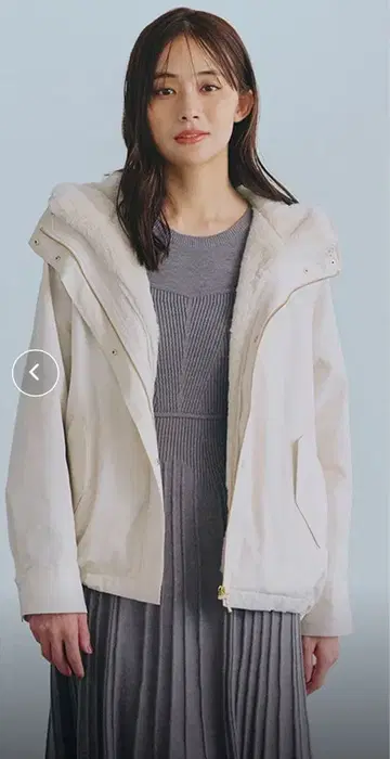 [발수] 3WAY 인조 모피 라이너 마운틴 파카