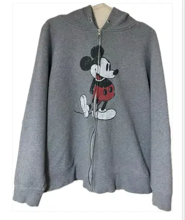 도쿄 디즈니 리조트 미키 귀 달린 후드티 LL