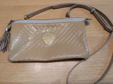 ATAO 베이지 부부 지갑 미니백